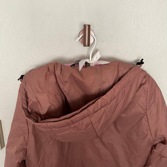Five Seasons Small Mauve Pink Lightweight Packable Jacket Hooded - Picture 6 of 12